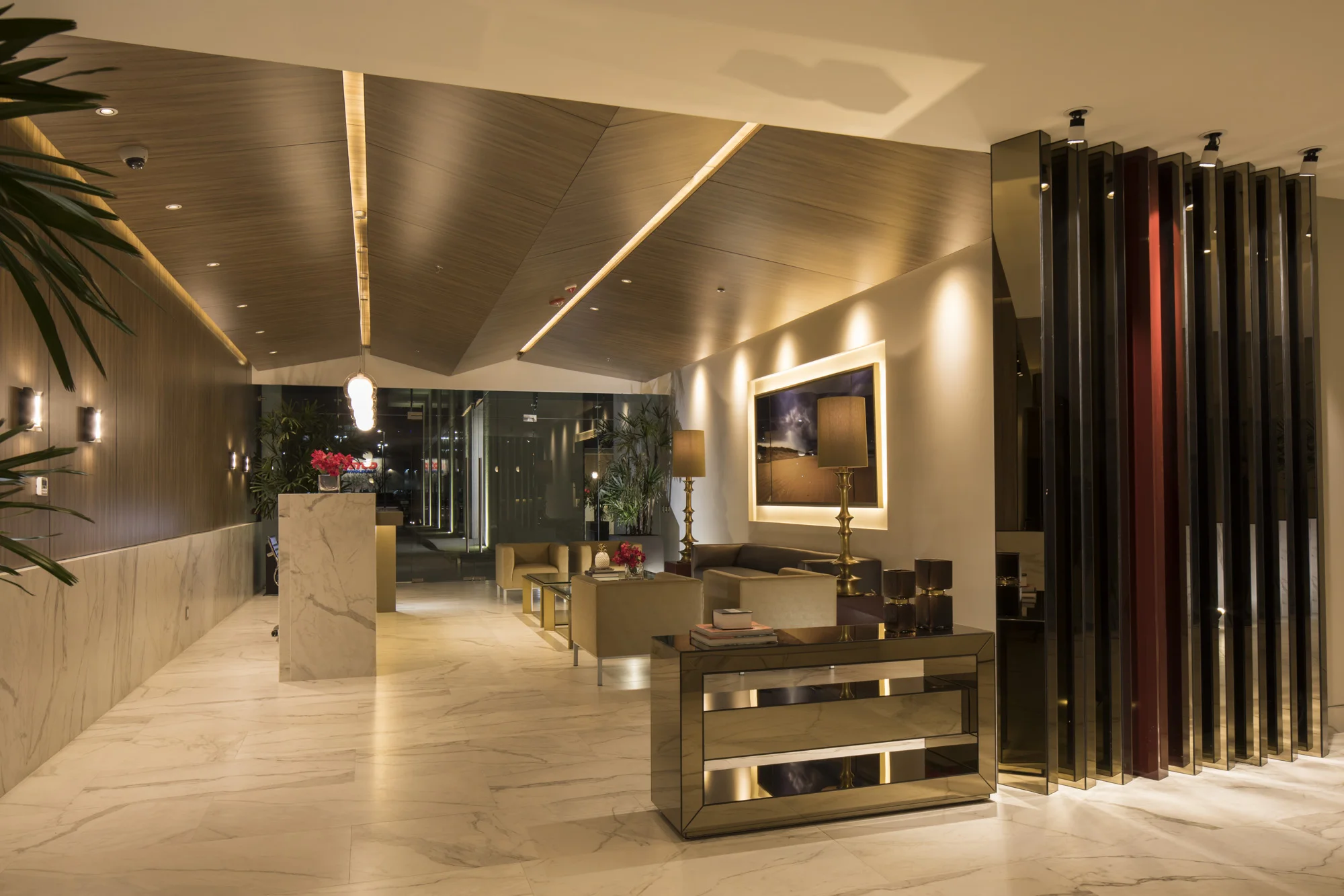 Quadra Towers sala de juntas