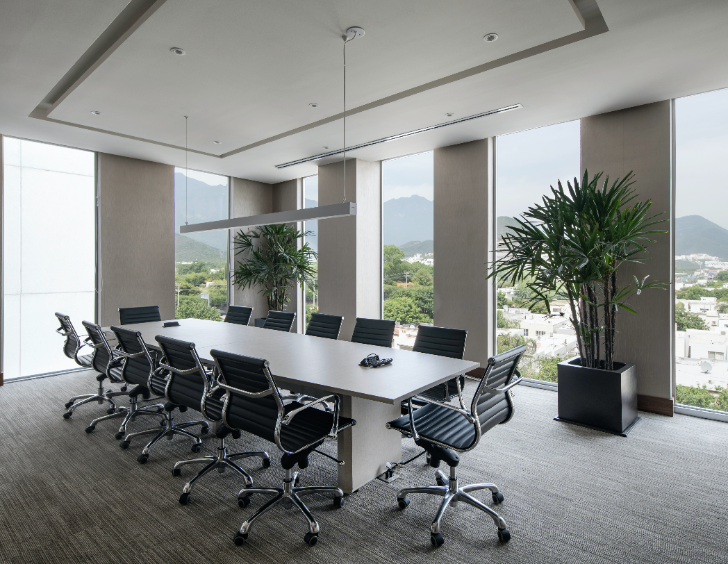 Quadra Towers render plaza interior